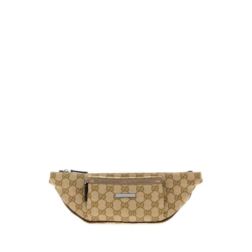 Gucci Men Gg Fabric Belt Bag